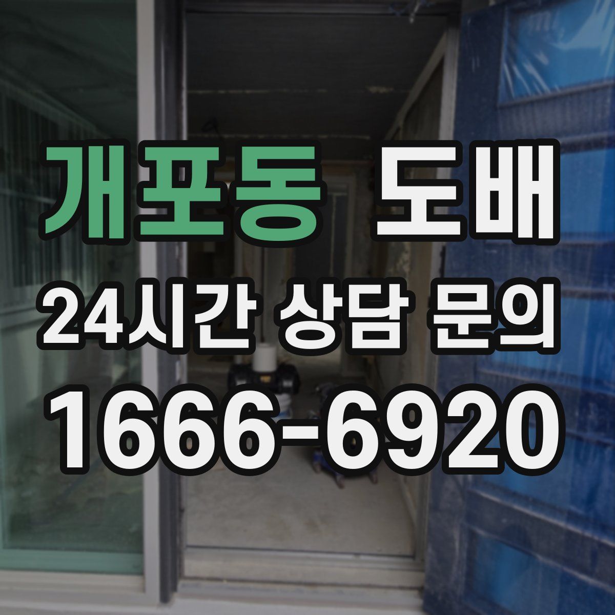 개포동 도배