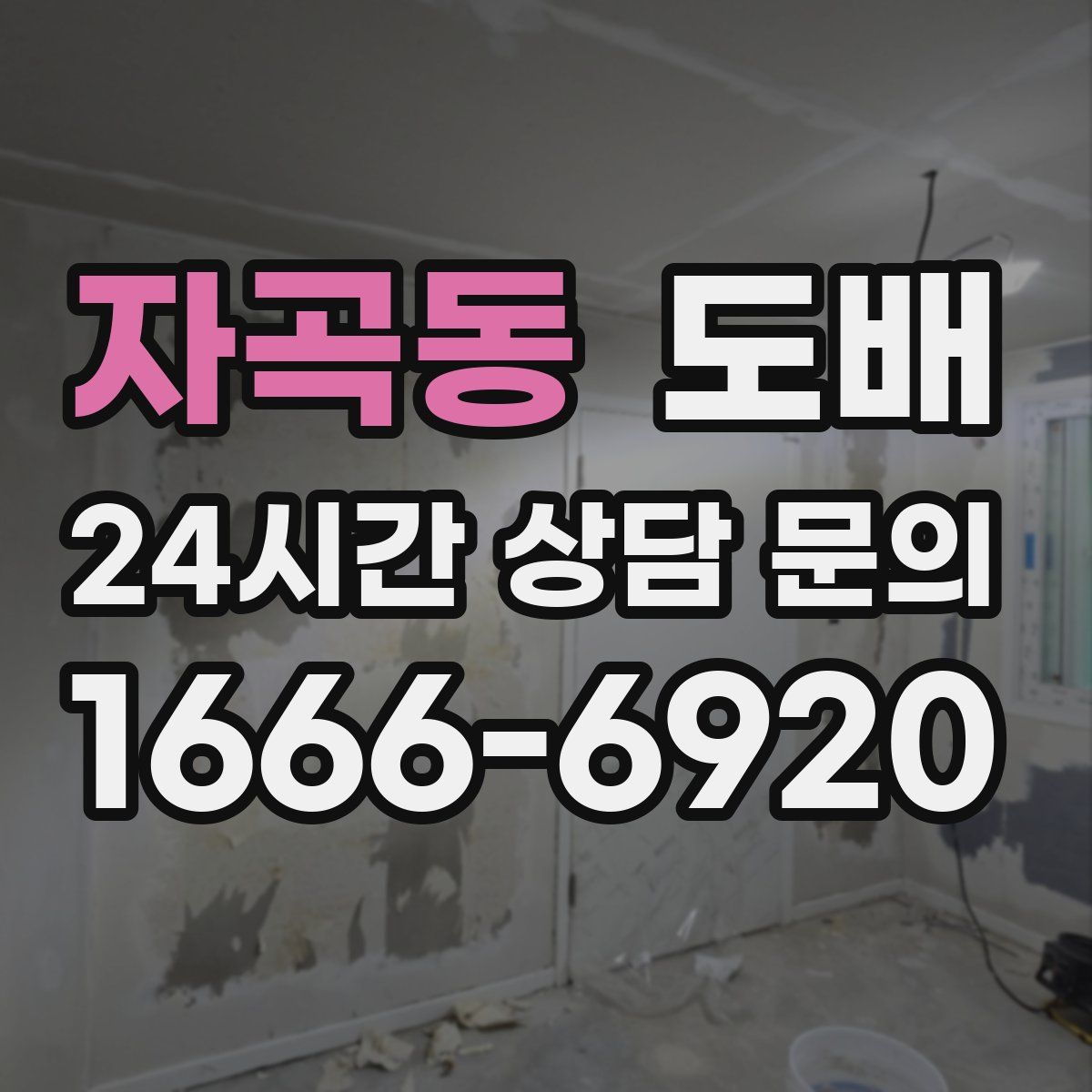 자곡동 도배