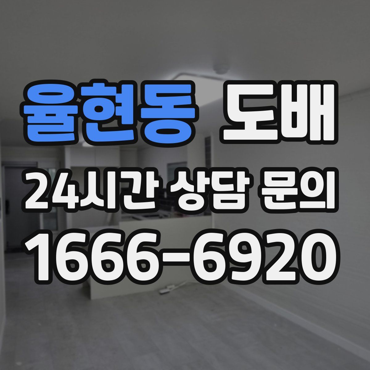 율현동 도배