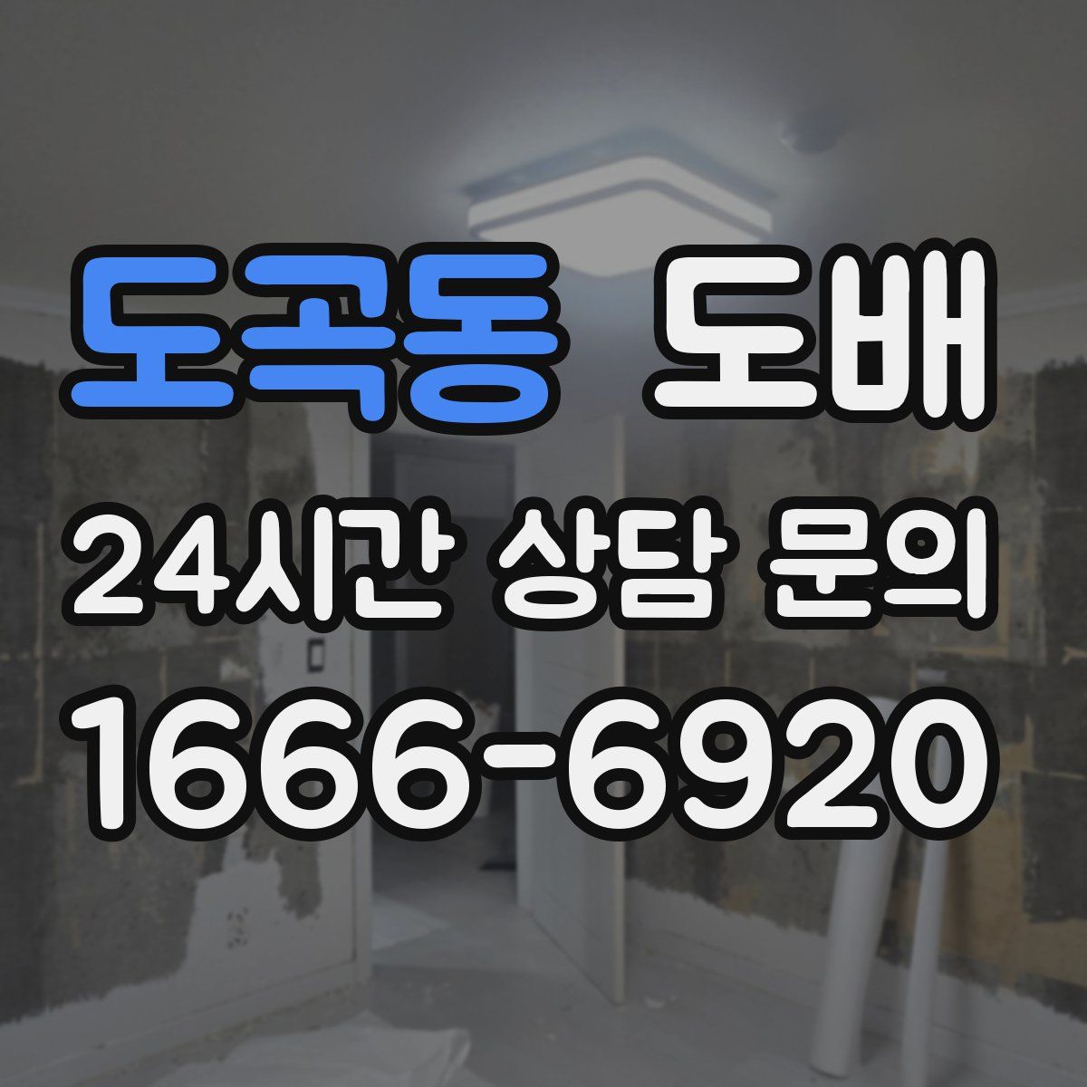 도곡동 도배