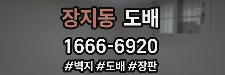 장지동 도배