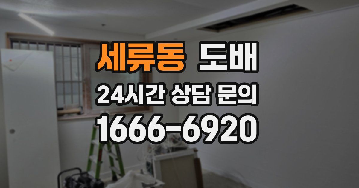 세류동 도배