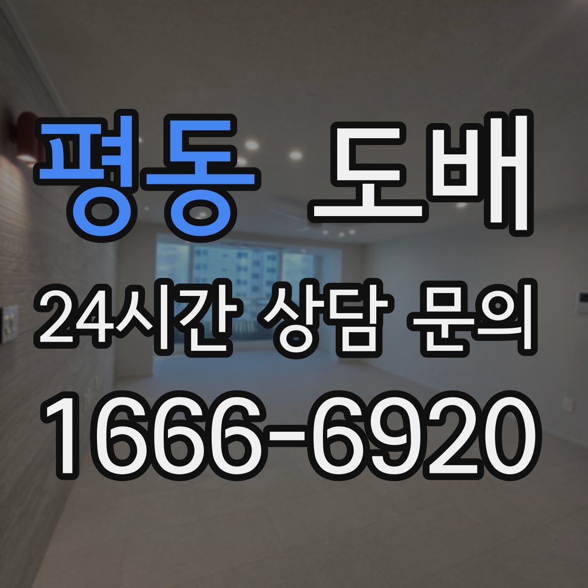 평동 도배