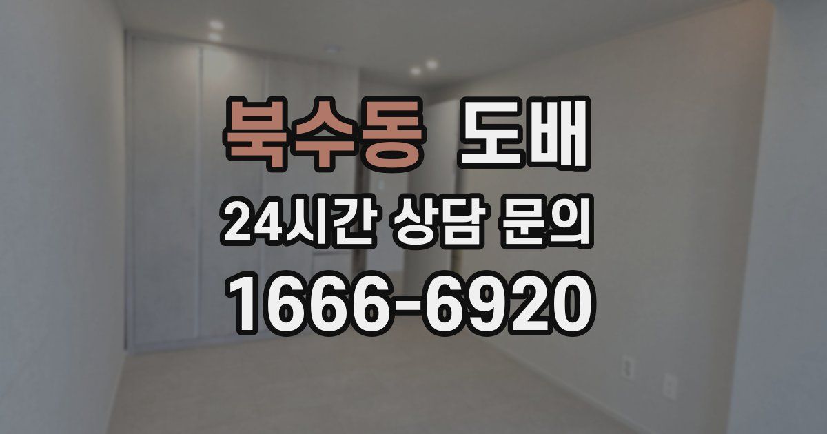 북수동 도배