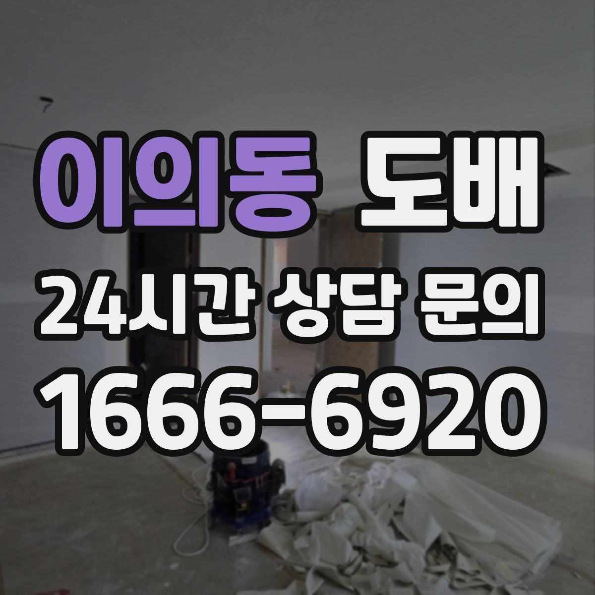 이의동 도배