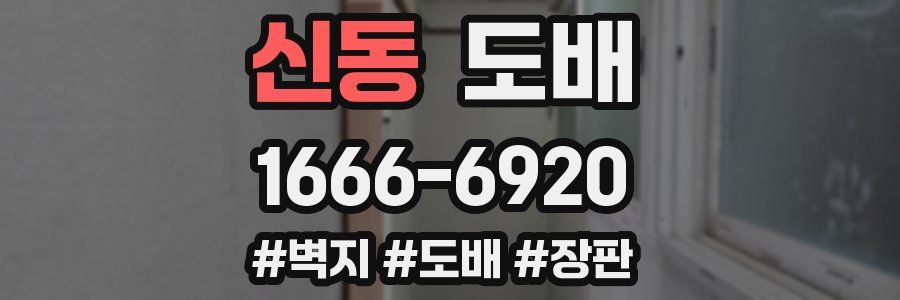 신동 도배