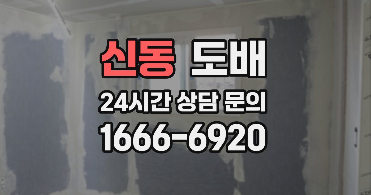 신동 도배