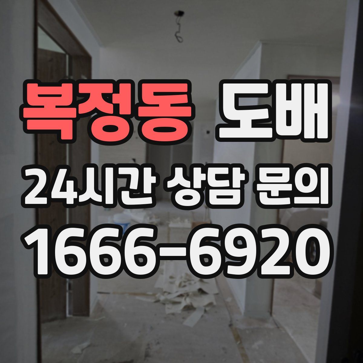 복정동 도배