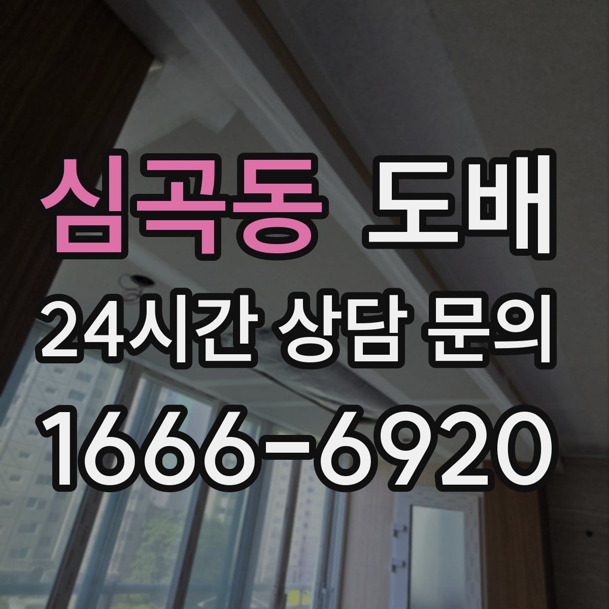 심곡동 도배