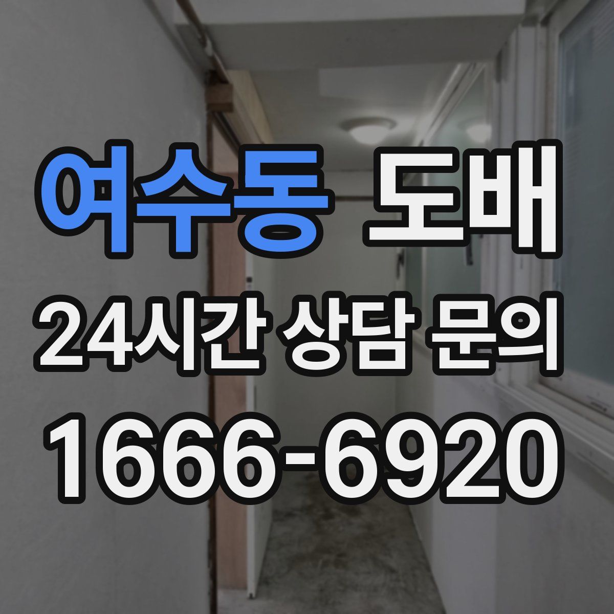 여수동 도배