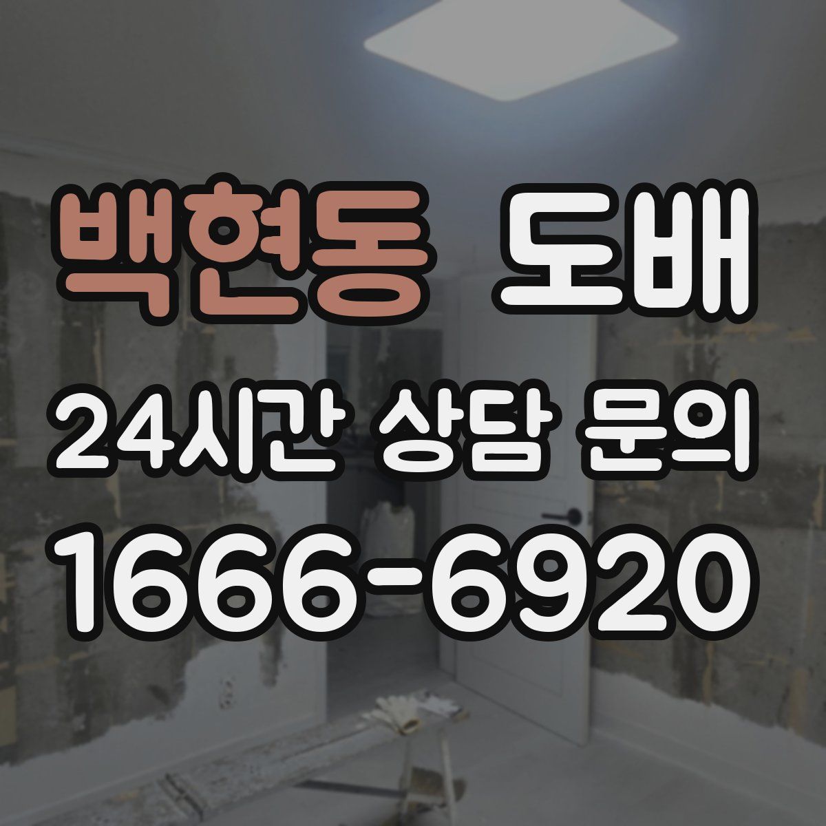 백현동 도배