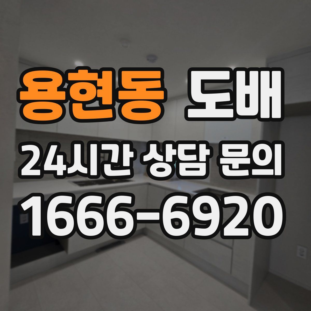 용현동 도배
