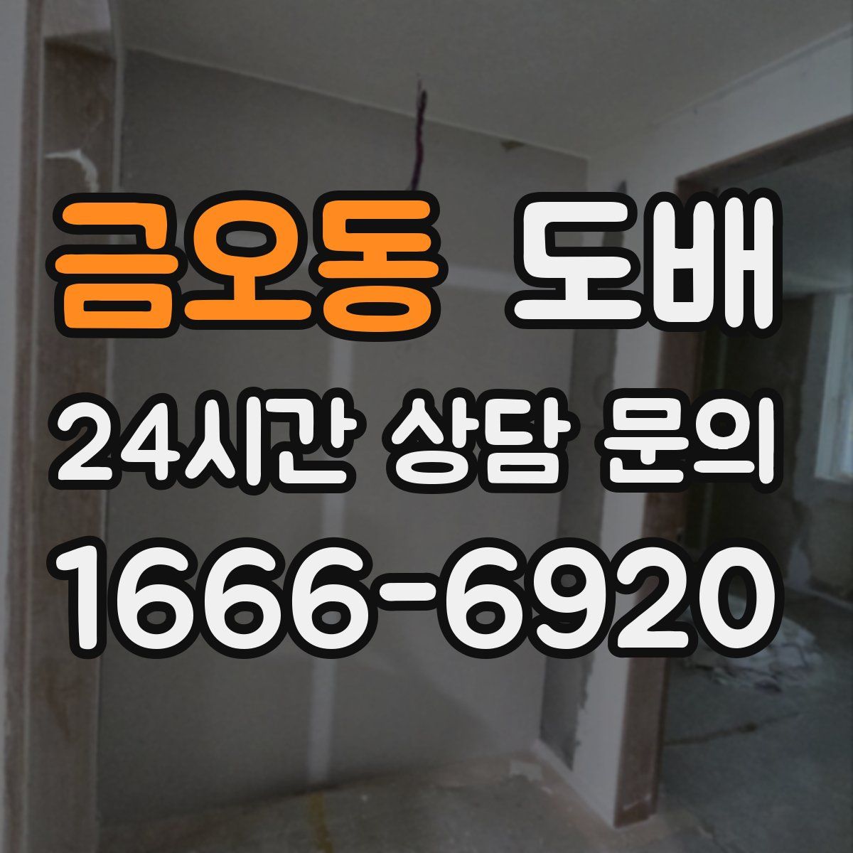 금오동 도배