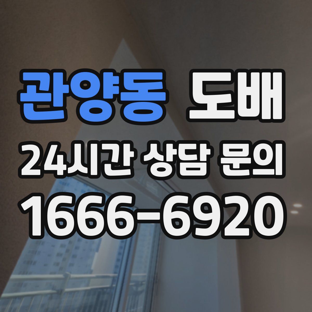 관양동 도배