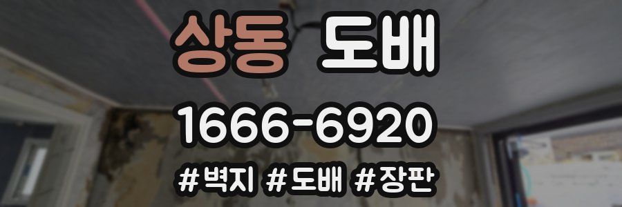 상동 도배