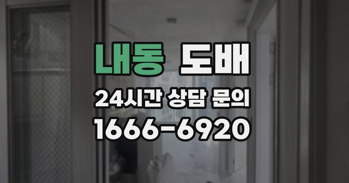 내동 도배
