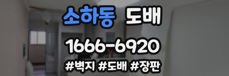 소하동 도배