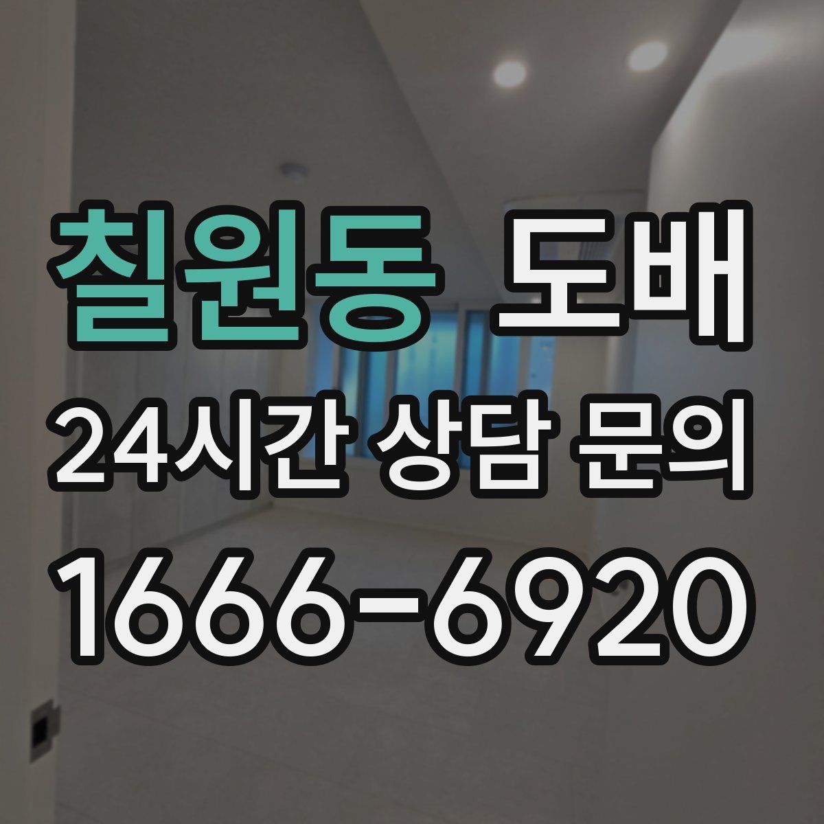 칠원동 도배
