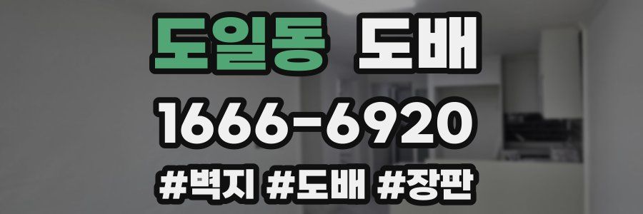 도일동 도배
