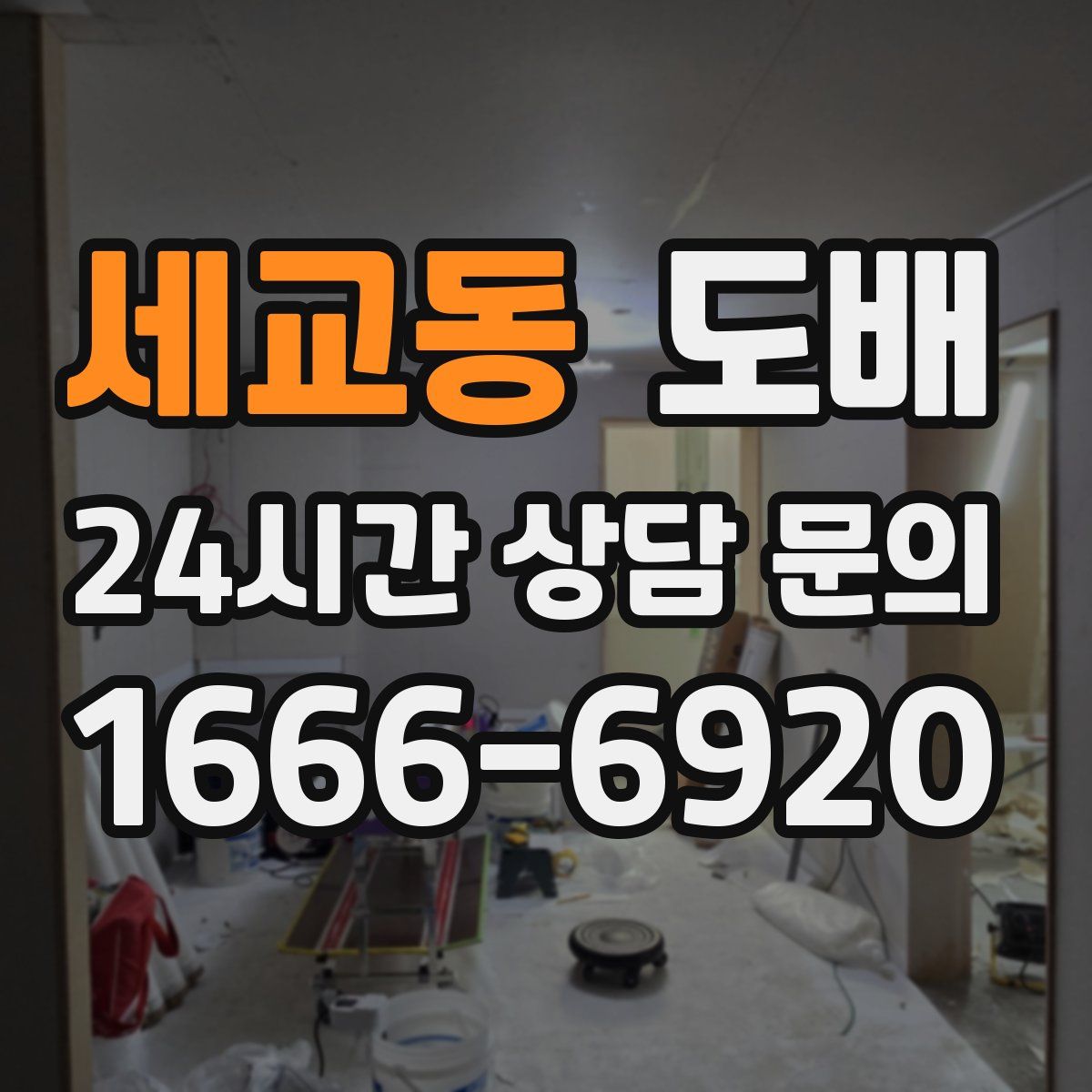 세교동 도배