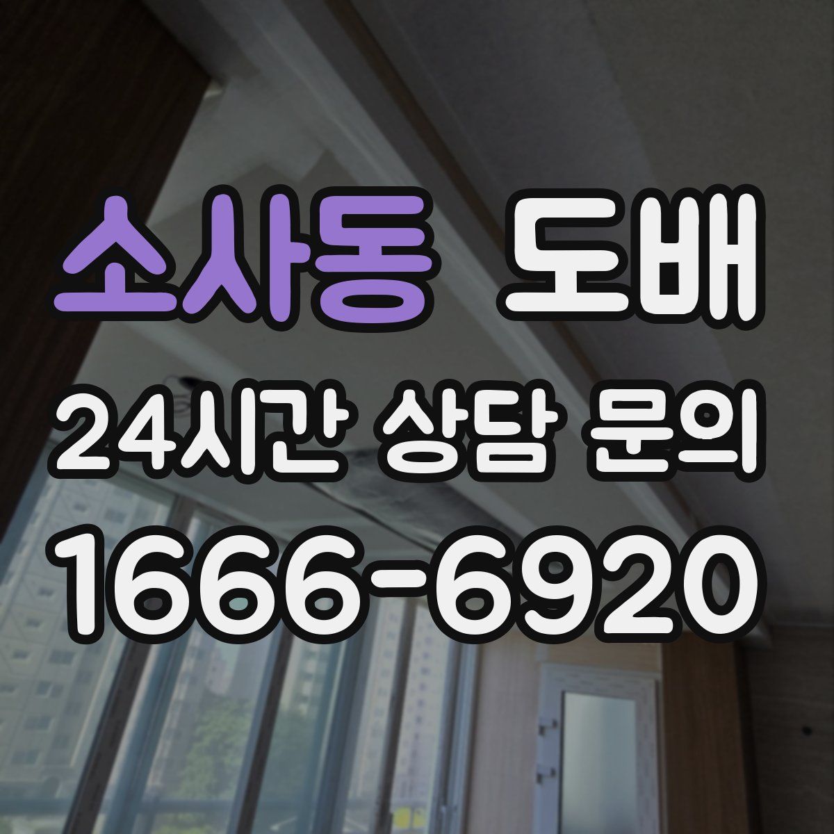 소사동 도배