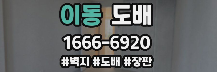 이동 도배