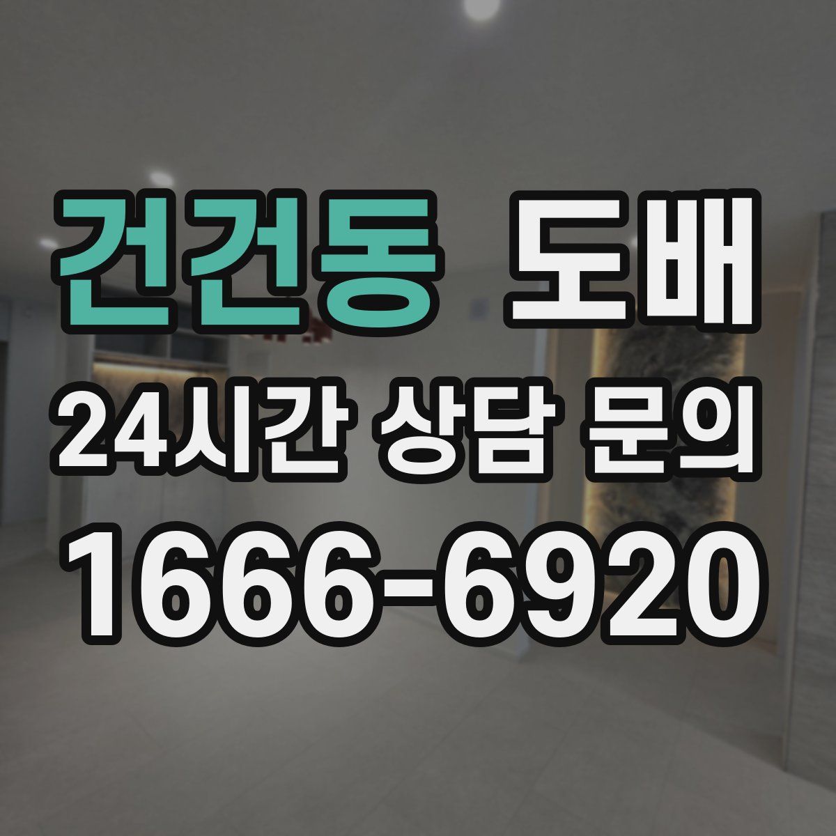 건건동 도배