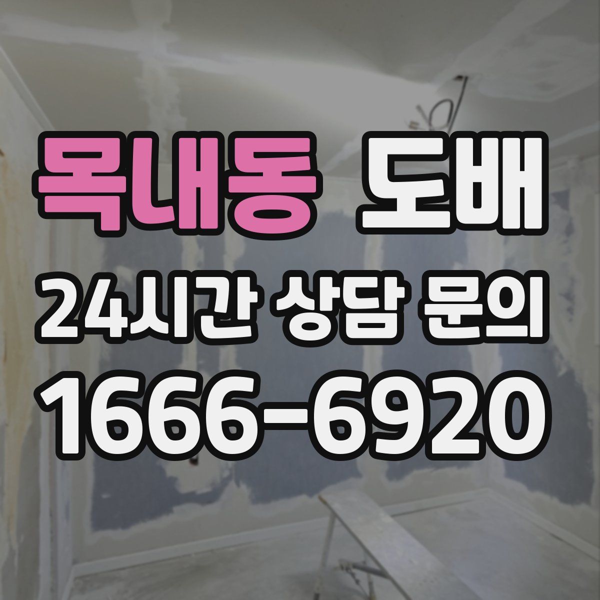 목내동 도배