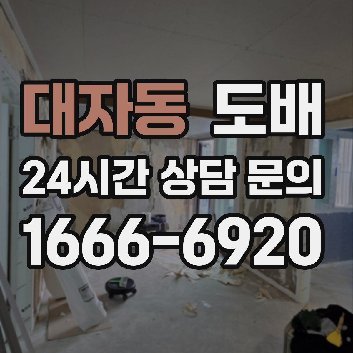 대자동 도배