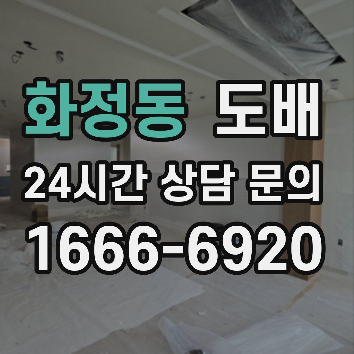 화정동 도배