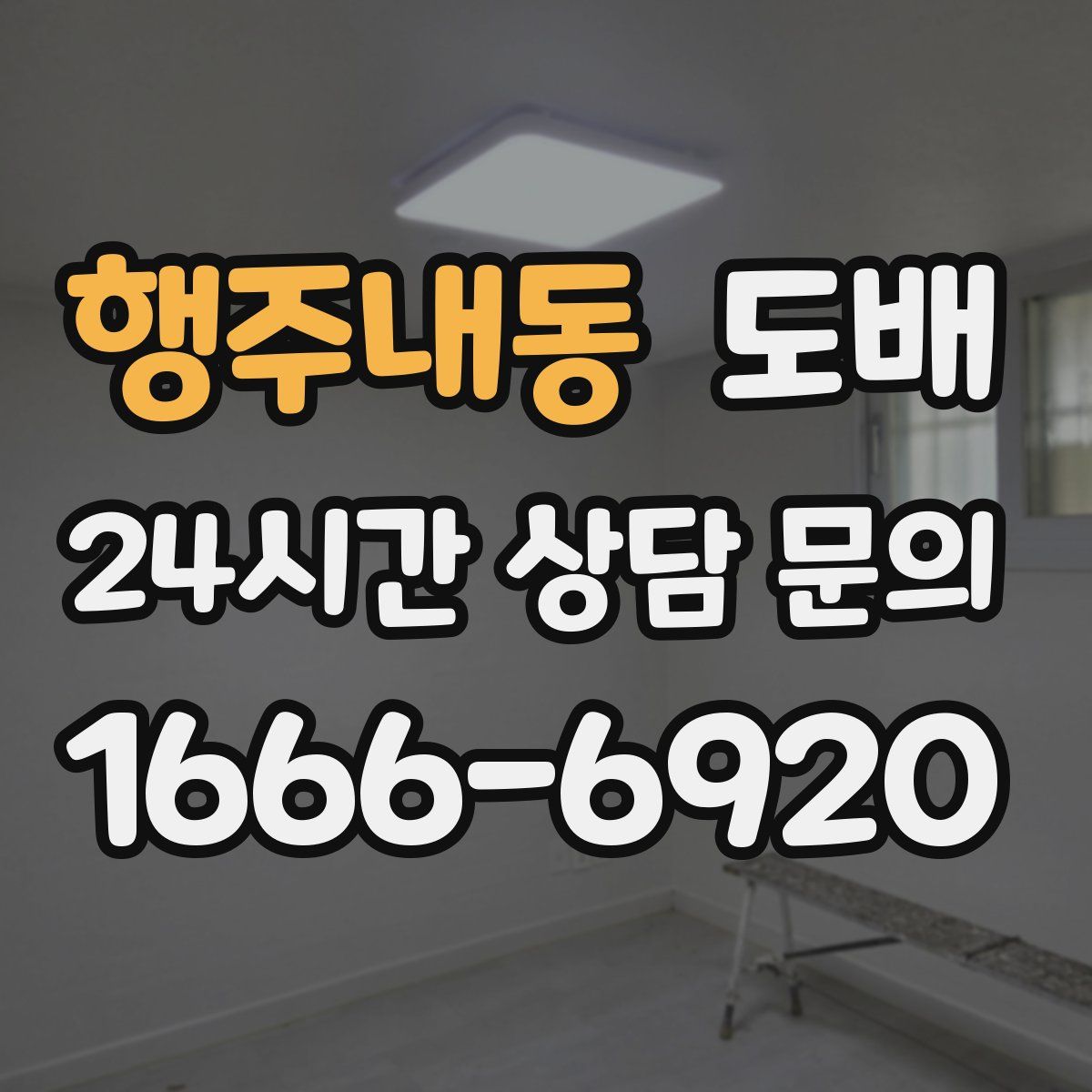 행주내동 도배