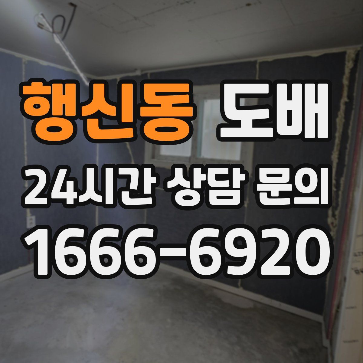 행신동 도배