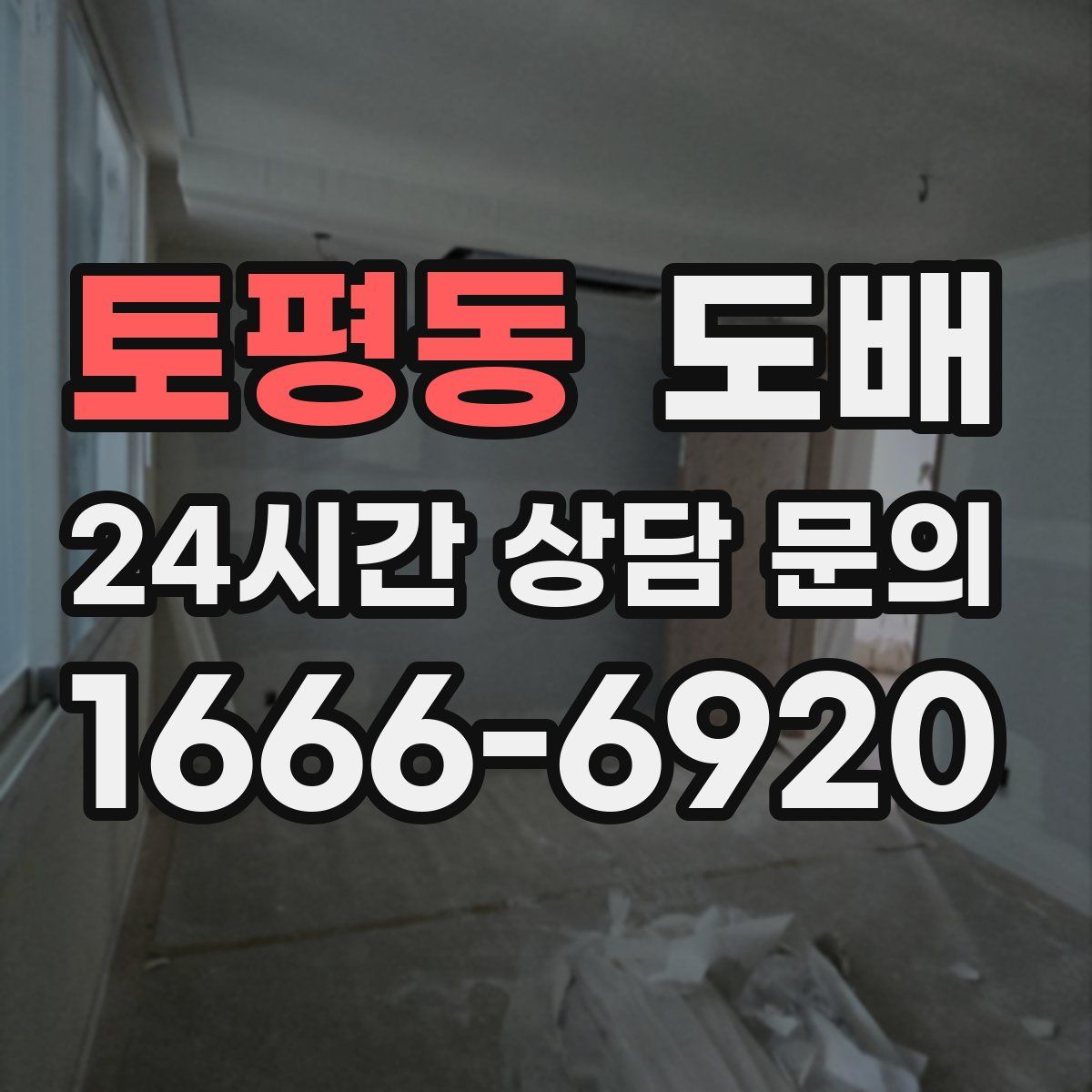 토평동 도배