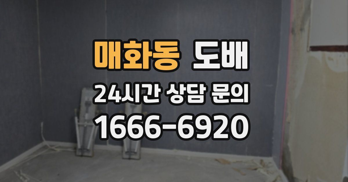 매화동 도배