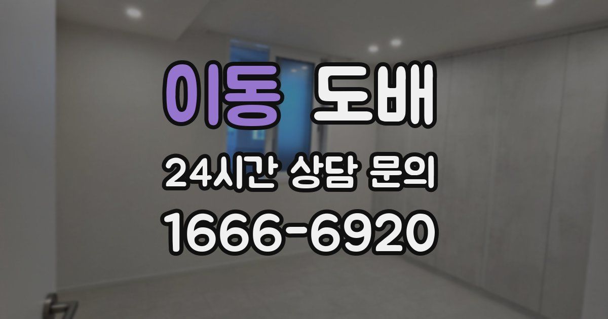 이동 도배