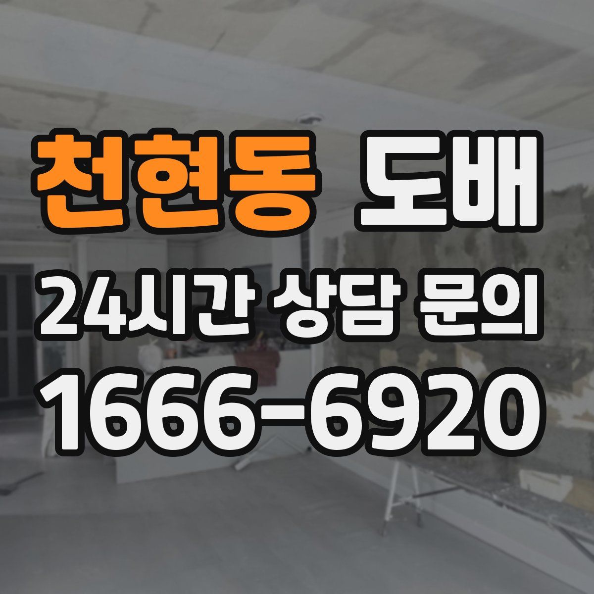 천현동 도배