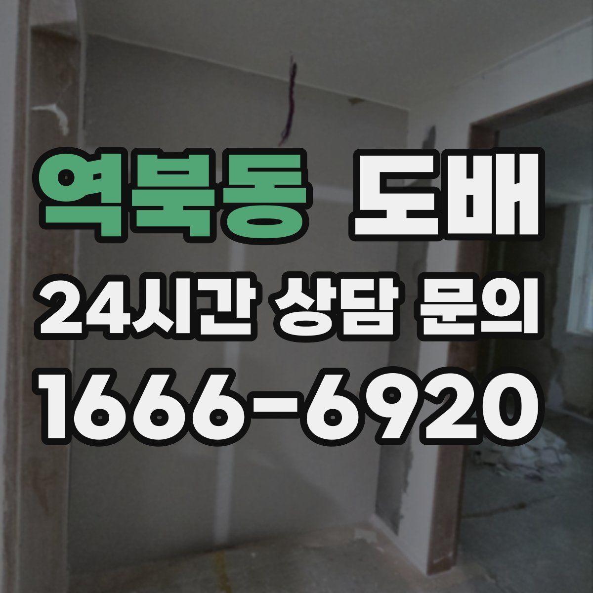 역북동 도배