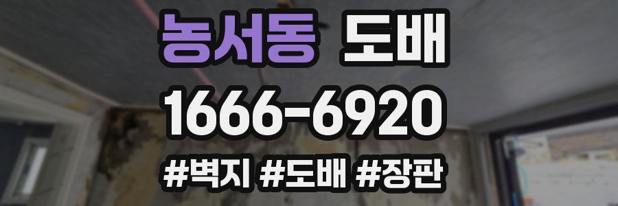농서동 도배