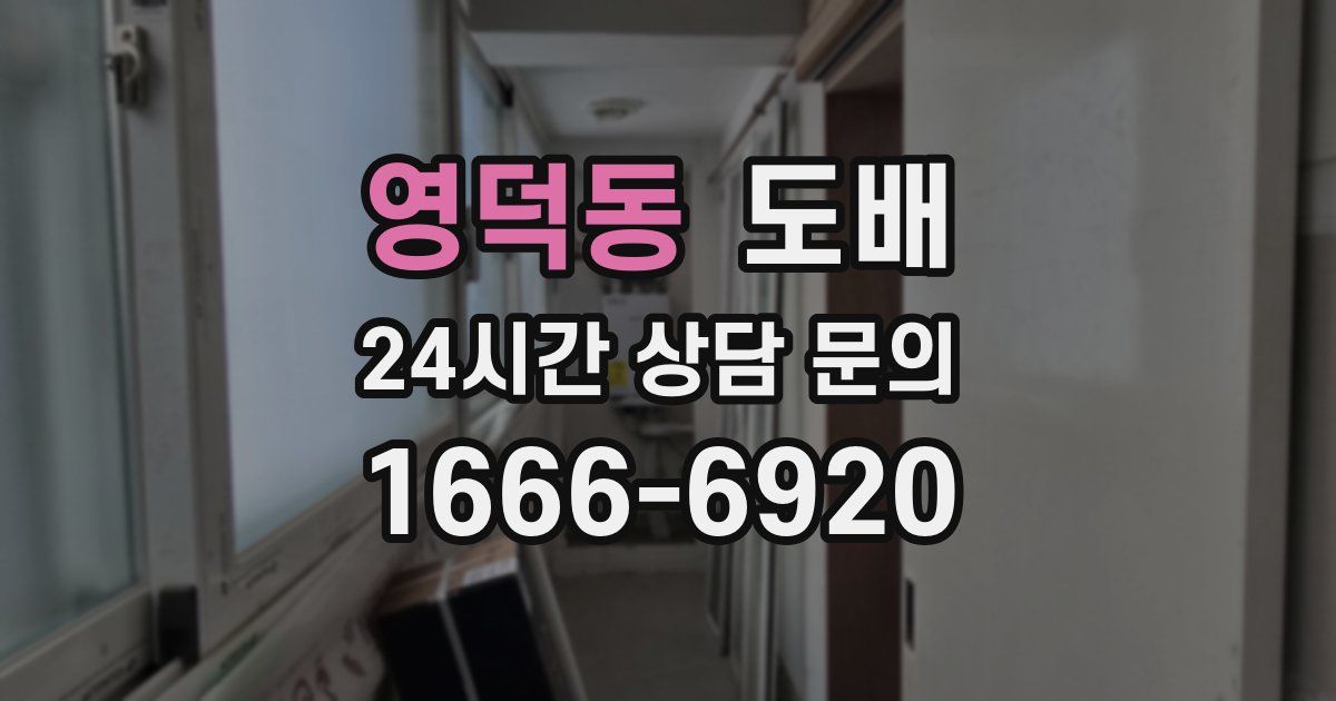 영덕동 도배