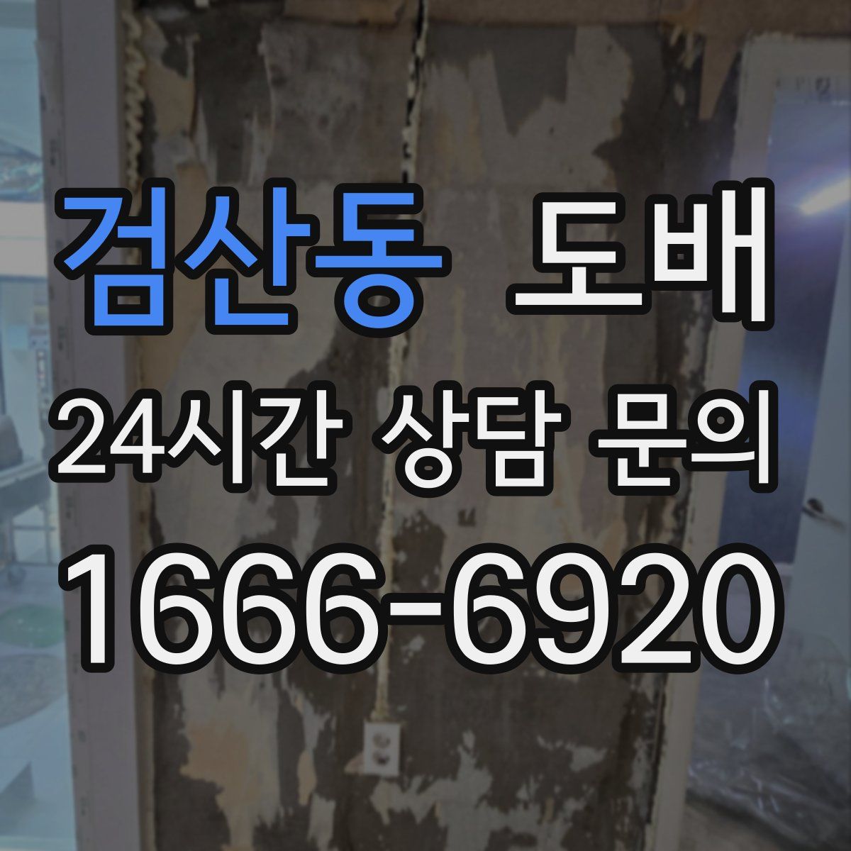 검산동 도배