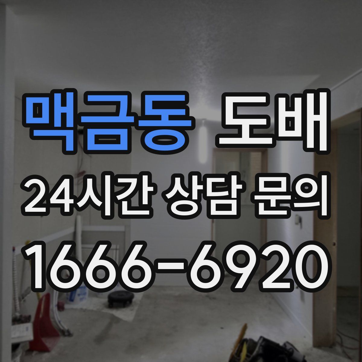 맥금동 도배