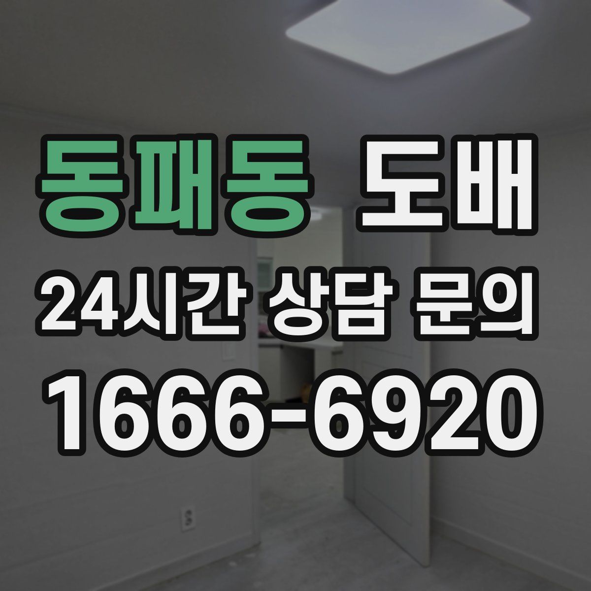 동패동 도배
