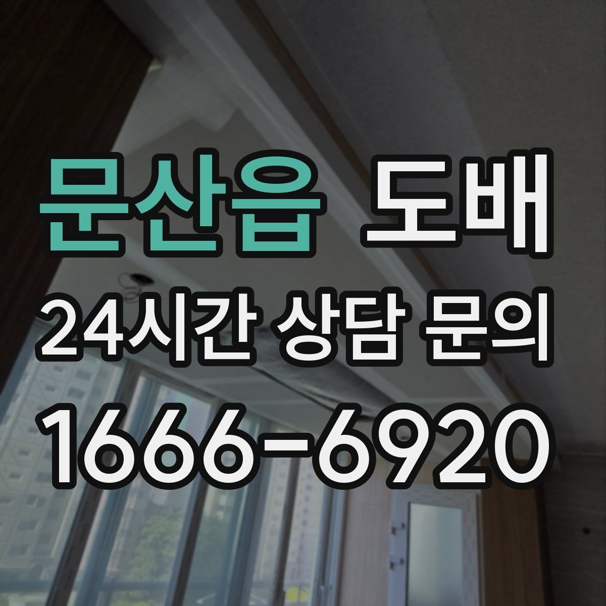 문산읍 도배