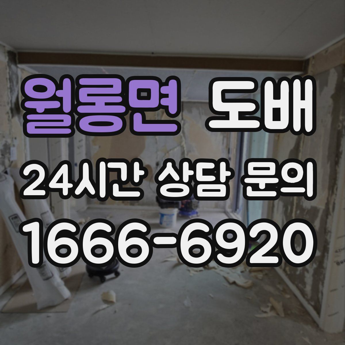 월롱면 도배