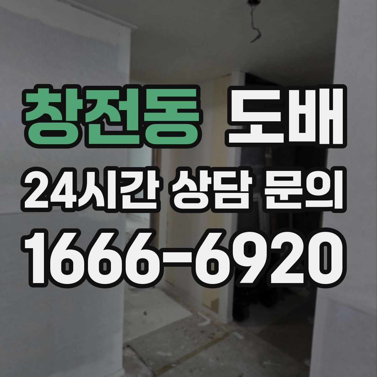 창전동 도배