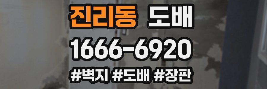 진리동 도배