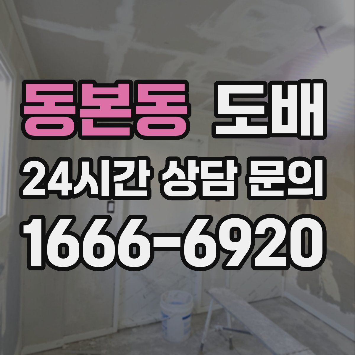 동본동 도배