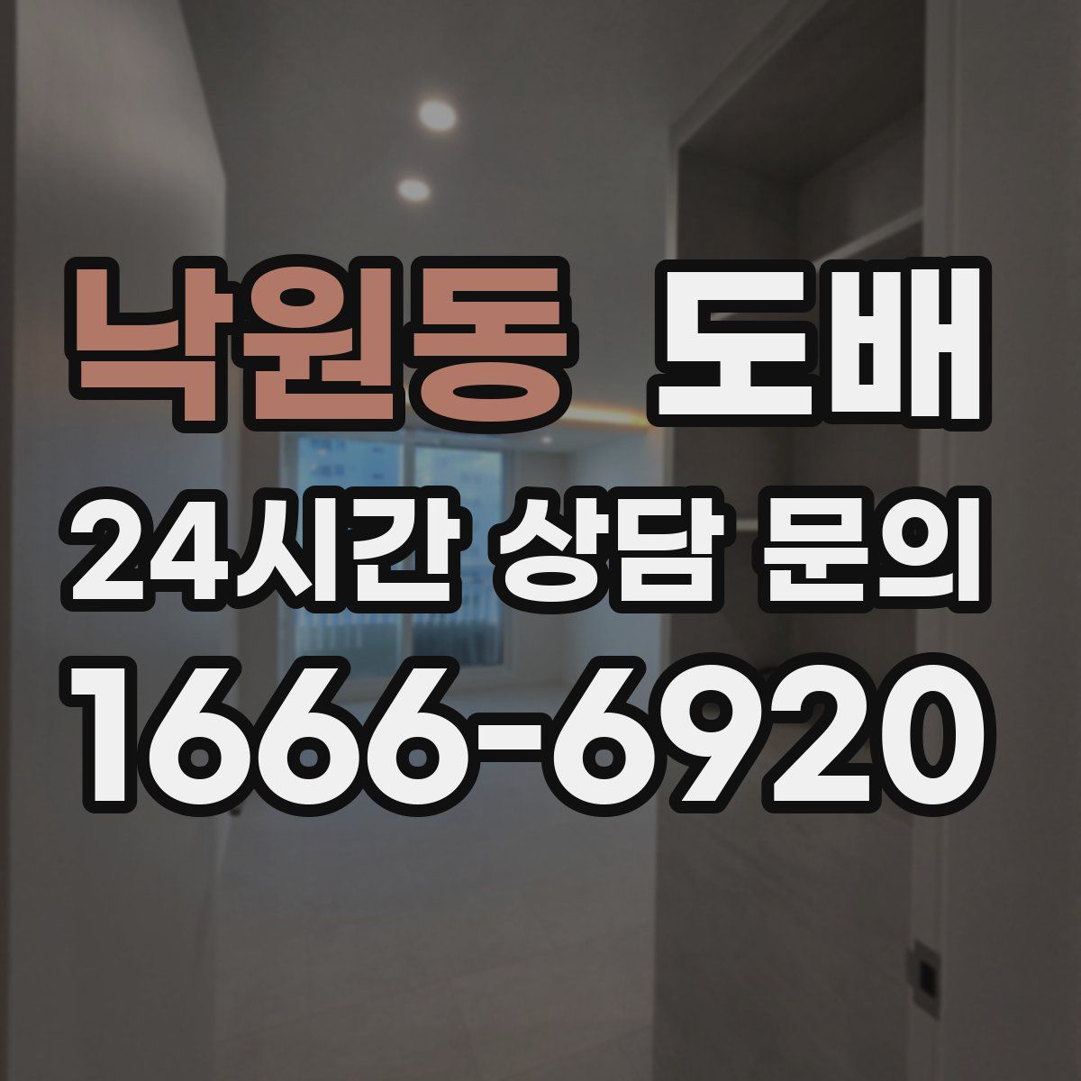 낙원동 도배