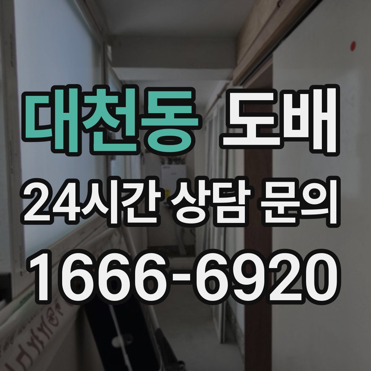 대천동 도배