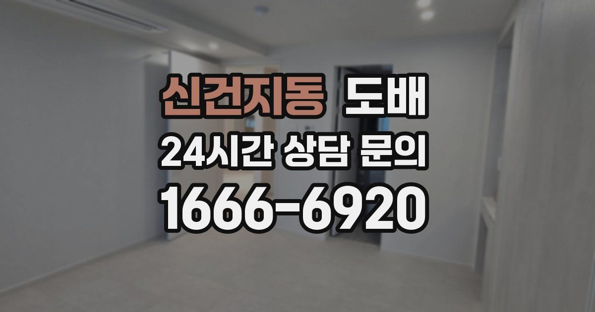 신건지동 도배